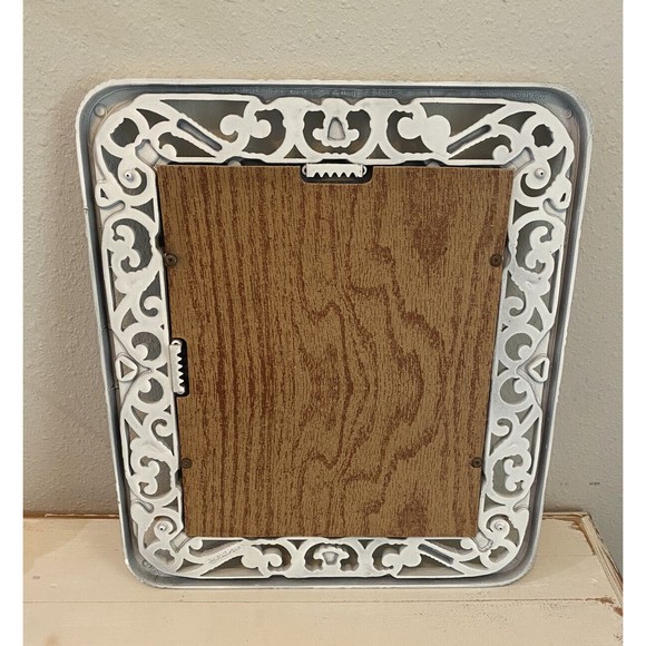 Vintage Mid Century Modern Homco Syroco White Mirror 14.5X12.5 Used - Picture 6 of 8